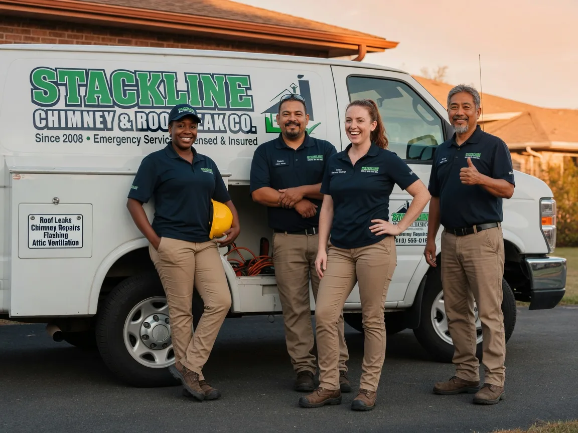 Chimney flashing repair company in Curryville, MO